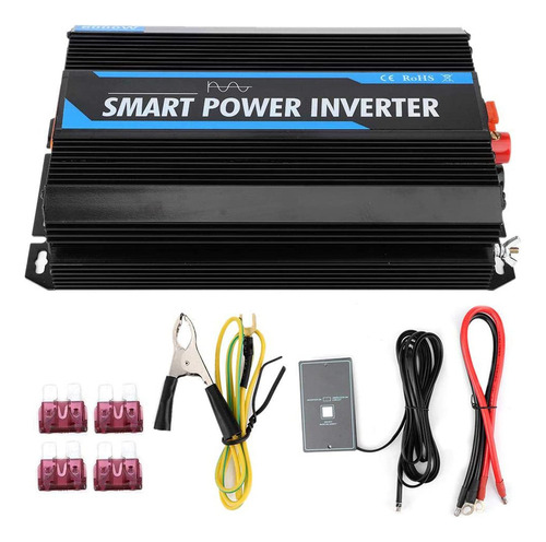 Inversor De Potencia Onda Sinusoidal Pura 6000w 12v Dc 220v