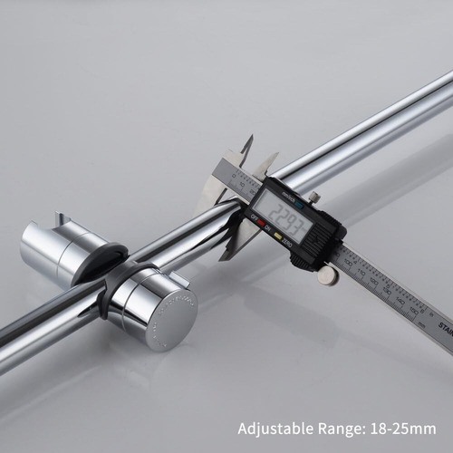 Soporte De Ducha De Mano Ajustable Para Barra Deslizante De