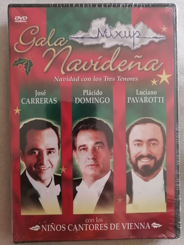 Dvd Concierto Gala Navideña Con Los 3 Tenores