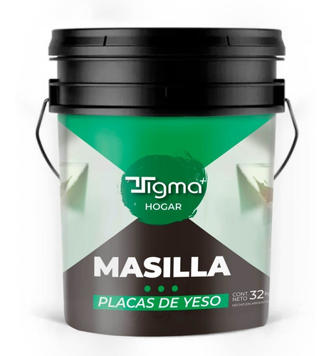 Masilla Placas De Yeso Durlock Tsigma 32kg Relleno Fisuras