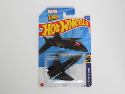 Imagen 1 de 1 de Hot Wheels X-jet Marvel X-men Negro