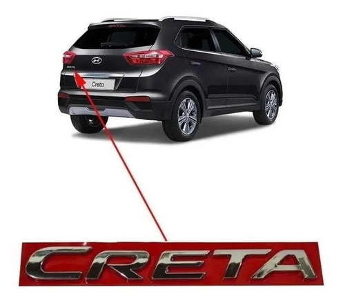 Emblema Insignia Hyundai Creta