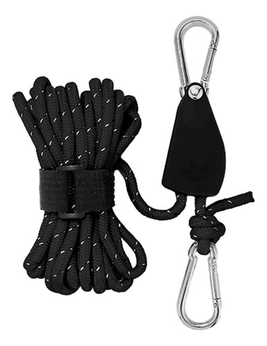 Cuerda De Trinquete Para Colgar, Cordón, L Y Negro