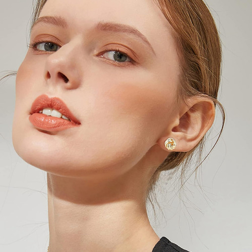 10pare Aretes Falso Mujer Aretes Clip Sin Piercing Ajustable