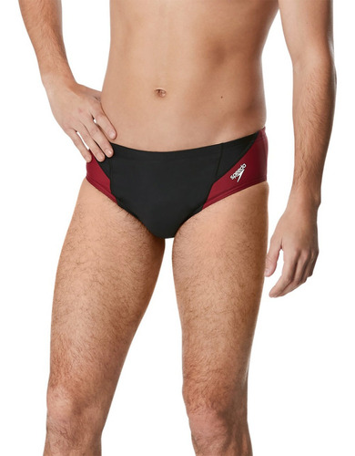 Traje De Baño Speedo Hombre Negro Natación 7705231978