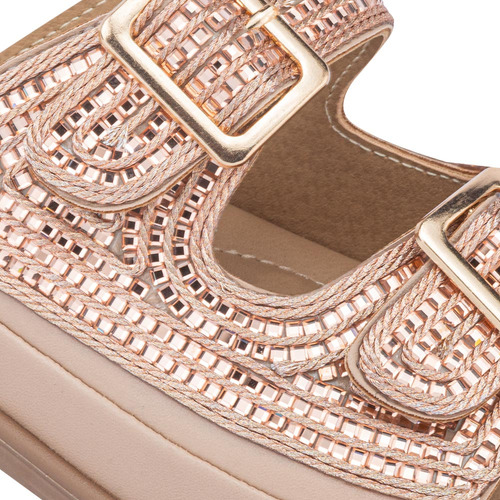 Sandalia Dama Vi Line Confort Con Brillos 1190076
