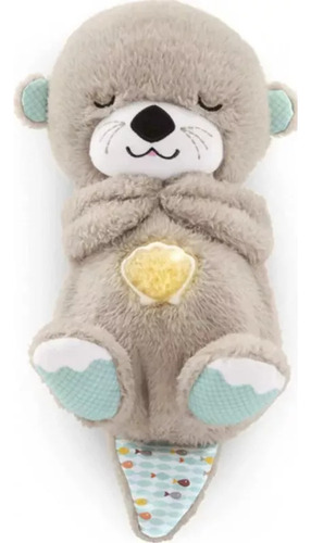 Q Nutria Durmiente De Fisher-price, Color Gris