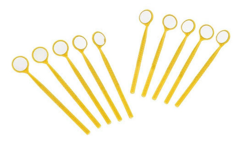 Kit De Limpieza De Examen De Sondas De Espejo De Amarillo