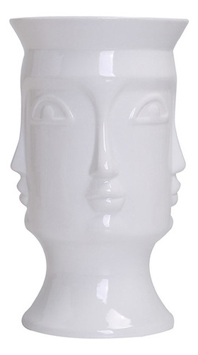 Jarrón De Porcelana Vaso De Cerámica Face