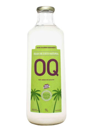 Kit 2x: Água De Coco Natural Oq 1l