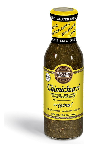 Salsa Chimichurri Gaucho Ranch Sabor Original | Mezcla De Co