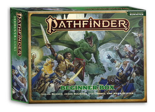 Pathfinder Beginner Box (p2) - Caja Inicio Juego De Rol Rpg