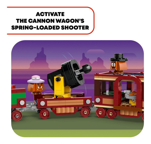 Set De Juego Lego Super Mario The Bowser Express Train, En F