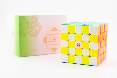Cubo Mágico 5x5x5 X-mandesing Hong Velocidad Profesional Estructura Stickerless