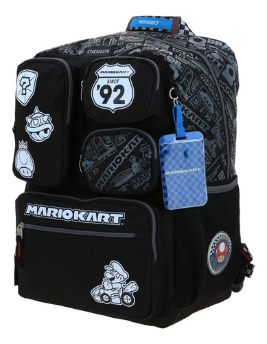 Mochila Grande Chenson Mario Bros Racer