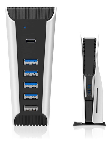 Hub Usb Yoxzus Para Ps5, Compatível Com Expansor De Porta Us