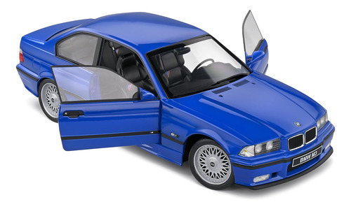 Bmw E36 M3 Coupe 1996 Escala 118 Color Azul