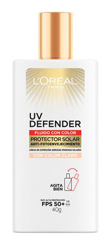 Protector Solar Fps50 Tono Claro 40ml Loreal