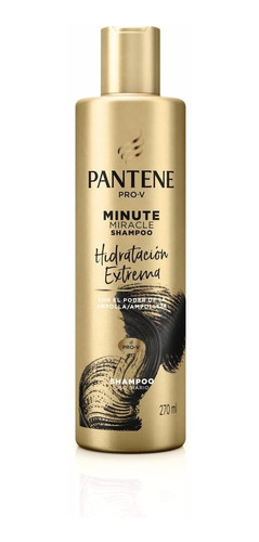 Shampoo Pantene Minute Miracle Hidratación Extrema 270ml