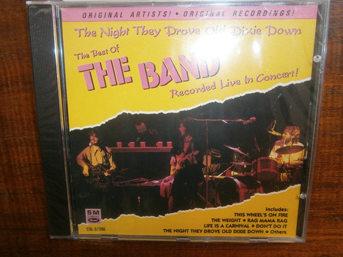 The Vey Best Of The Band Recorded Live In Concert Cd Import