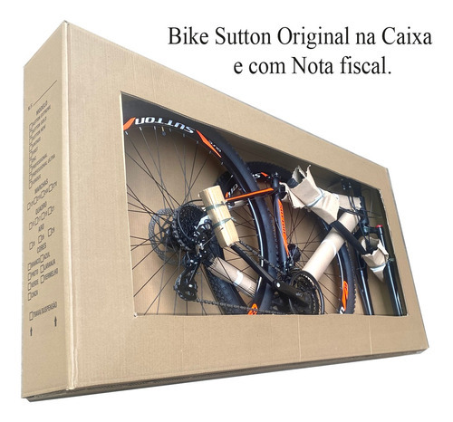 Bicicleta 29 Sutton Câmbio Shimano 21v Disc Hidráulico Gts Tamanho Do Quadro 17   Cor Azul