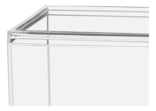 Caja De Almacenamiento De Acrílico 7,5 Cm X 7,5 Cm X 7,5 Cm
