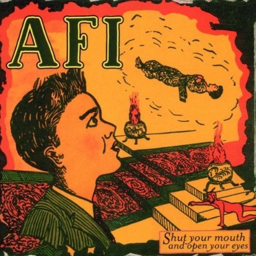Afi Shut Your Mouth & Open Your Eyes Usa Import Cd Nuevo