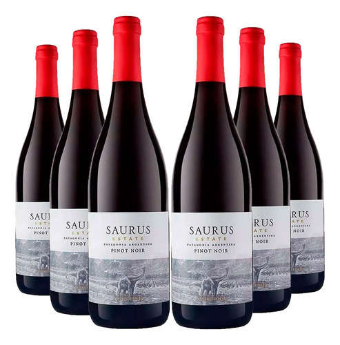 Vino Saurus Estate Pinot Noir Caja X 6 X 750ml.