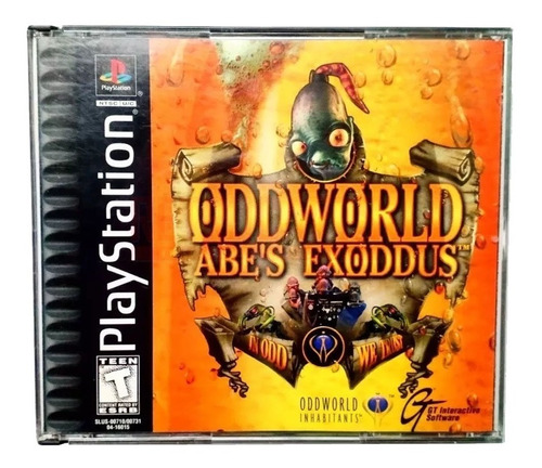 Abe Exodus Oddworld Ps1