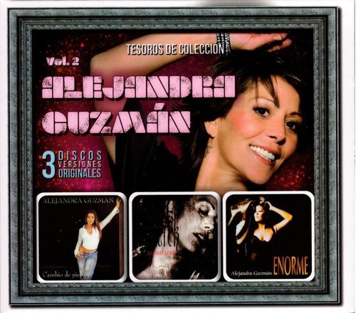 Alejandra Guzman Tesoros De Coleccion Vol 2 / 3 Discos Cd