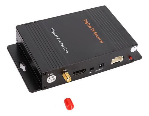 Imagen 2 de 10 de Caja De Tv Digital Para Coche Dvb-t Mpeg 4 Receptor Portátil