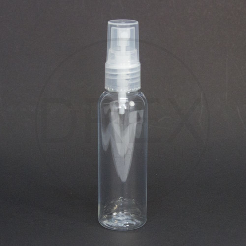 10 Frascos 60ml Com Válvula Reparadora Creme Sabonete Fragrância Transparente