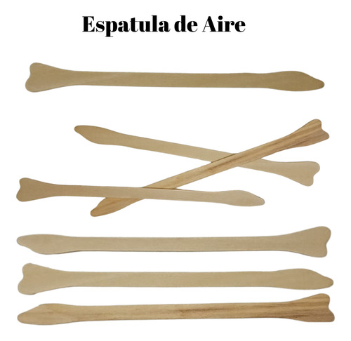 Espátula De Ayre Descartable X 100 Unidades
