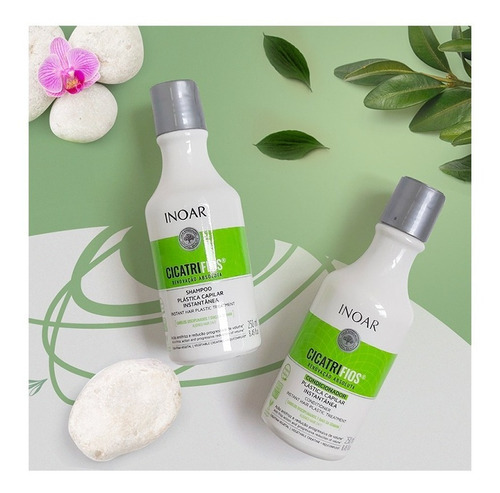 Kit Duo Shampoo Y Acondicionador Cicatrifios Inoar 250ml
