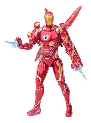 Avengers Iron Man Mark 50 Figura Modelo Juguete Regalo 18cm