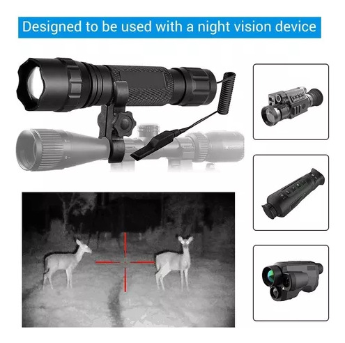 Linterna Infrarroja Led De 940 Nm, Visión Nocturna, Portátil