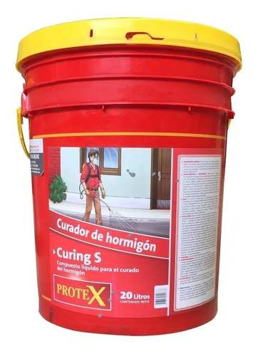 Curador Hormigón Protex Curing Standart Balde 20 Lts