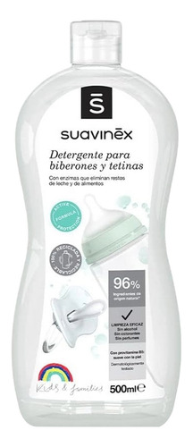 Pack De Tetinas Redondas + Jabon Para Biberones Suavinex