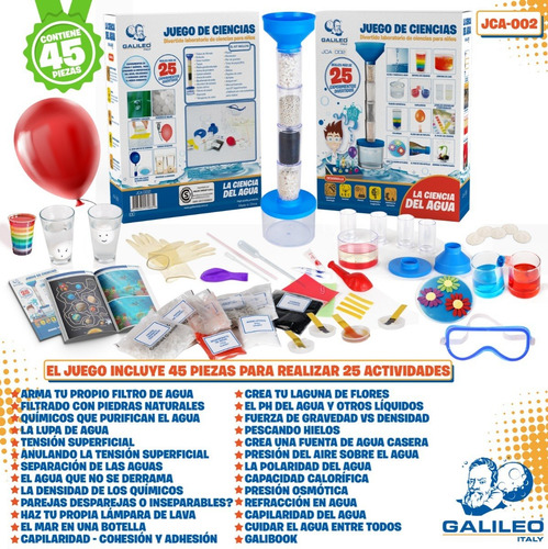 Imagen 6 de 7 de Juego De Ciencias La Ciencia Del Agua Galileo Italy
