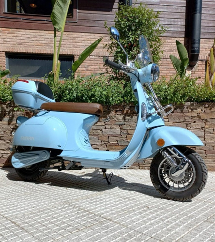 Imagen 4 de 11 de New Vespa Moto Electrica Scooter Retro Vintage Sunraleloir