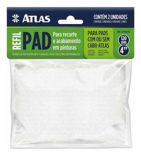 Repuesto Pad Para Pintura De Bordes At 750/70 Atlas