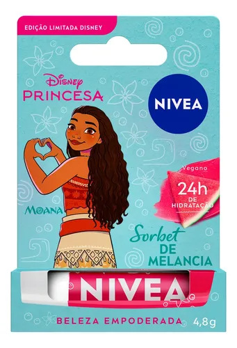 NIVEA Hidratante Labial Sorbet de Melancia Ed. Limitada Moana Dis...
