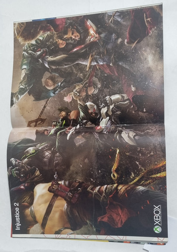 Revista Xbox 132 C Pôster, Dark Souls Injustice (Usado)