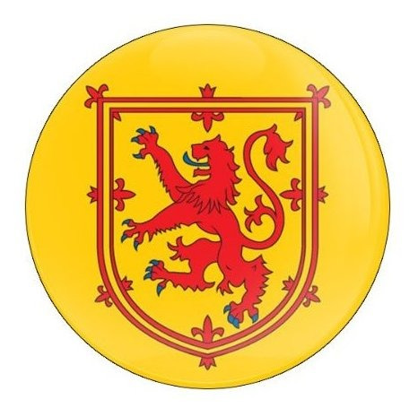 Emblema Logo Gobadges Flag Escudo De Armas De Escocia - Ins