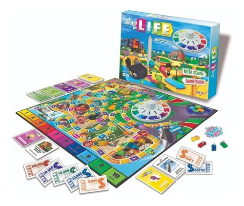 El Juego De La Vida Life Argentina Pais Original Toyco 