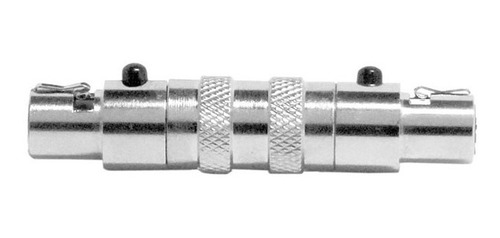 Conector Plug Adaptador Emenda Mini Xlr 3 Pinos F / F Qe