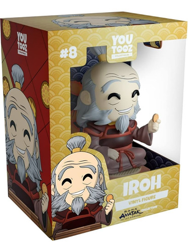 Iroh Avatar The Last Airbender Nickelodeon Figura Youtooz