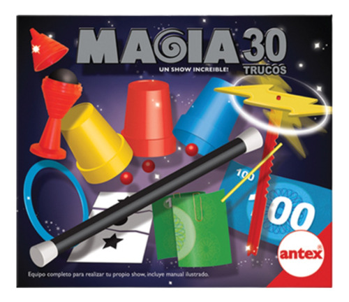 Juego De Magia 30 Trucos Antex 4998 Show Para Niños Mágico