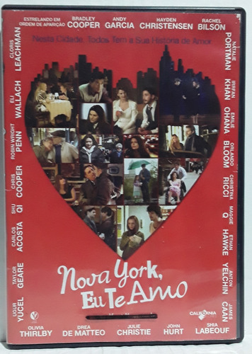 Dvd Nova York, Eu Te Amo ( Natalie Portman/ James Caan)