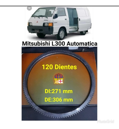 Cremallera Aro 120 Dientes Mitsubishi L300 Automática 